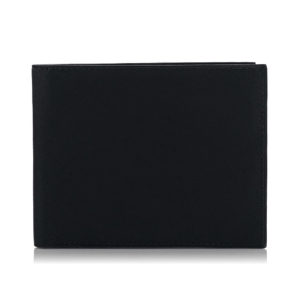 Cienki portfel męski Slim Wallet skórzany z bilonówką czarny BG03